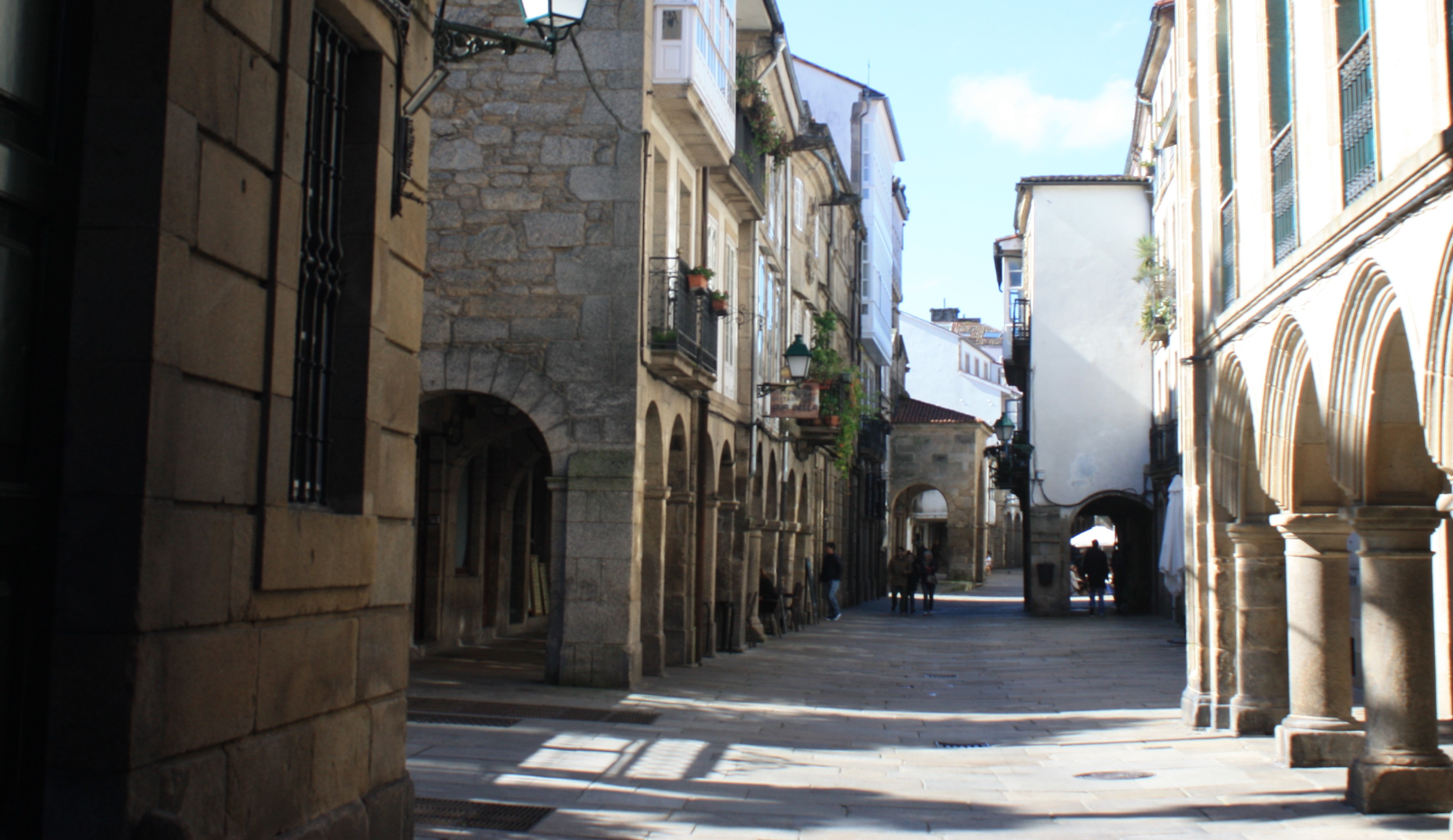 Empty Street in Spain Empty Street in Spain
