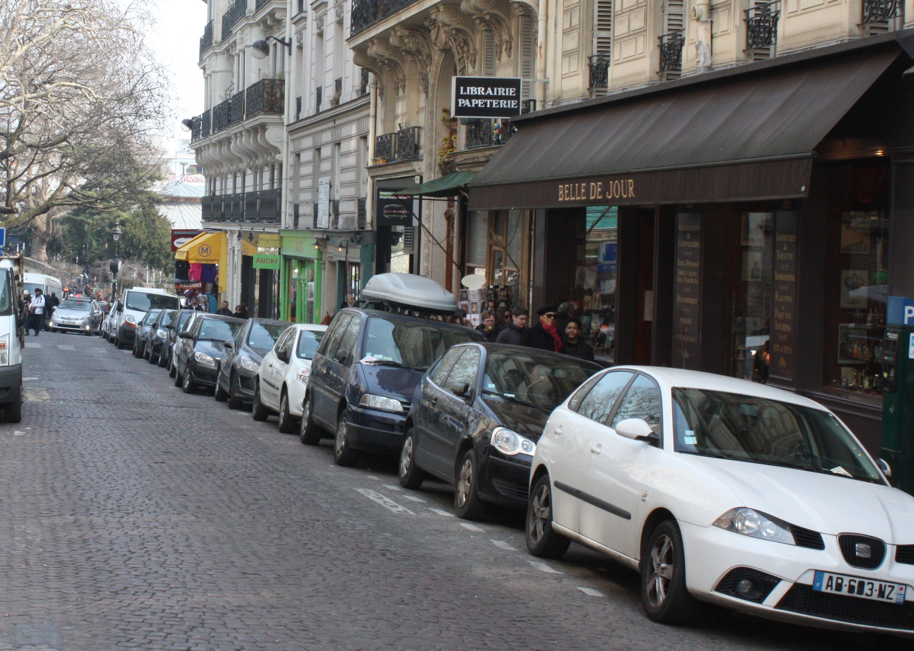 Street in Paris Street in Paris