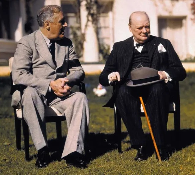 Roosevelt and Churchill Roosevelt and Churchill